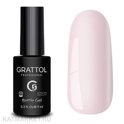 Grattol 9мл Моделирующий камуфлирующий гель Gel Bottle 03 10632003