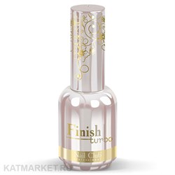 Nail Club 18мл Каучуковый топ без липкого слоя Finish Turbo 12202051