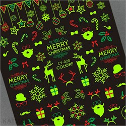 Наклейки PopFinger серия CY 20 светящиеся в темноте 61219020