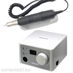 Аппарат для маникюра и педикюра Marathon 3N Silver, наконечник H37LSP, Корея 22102417