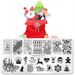 ShopAnts Пластина для стемпинга XL 011 60511011