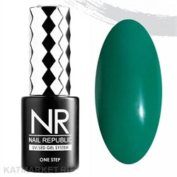 NR 10мл Однофазный гель-лак One Step 07 Зеленый однофазный 11746007
