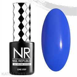 NR 10мл Однофазный гель-лак One Step 08 Синий однофазный 11746008