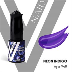 Vogue 10мл Гель-лак витраж Neon Indigo 968 11934968