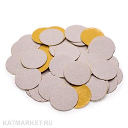 Divinail M 19мм, 100грит, белые Сменные диски для педикюра Premium 50шт 60716102