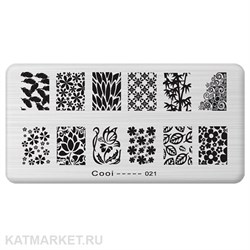 Cooi Пластина для стемпинга 21 60510010