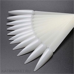 Палитра Веер Стилеты на кольце 50шт, матовая 60806032