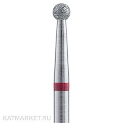 Владмива Фреза алмазная, шар 2,5 мм, красный 806.104.001.514.025 70608125