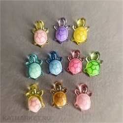 {{photo.Alt || photo.Description || 'ZooNail Фигурки объёмные Черепашки 10шт (светятся в УФ) (1873)'}}