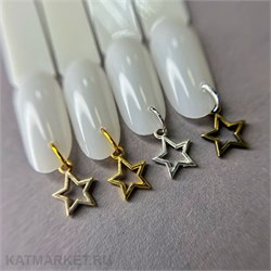 {{photo.Alt || photo.Description || 'ZooNail Пирсинг для ногтей Звёздочки металл 10шт (1861)'}}