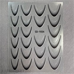 ZooNail Наклейки Френч чёрный (1934) 61601934