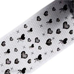 Фольга 50см Черное Кружево 01 61508001