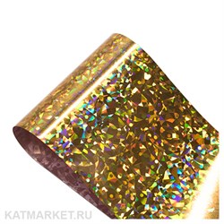 Фольга 50см Звездное Небо, светлое золото 61506008