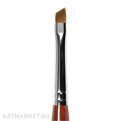 Roubloff GK63R Кисть наклонная для геля из волоса колонка #7 61104027