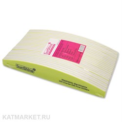 Пилка SunShine Луна 220/220 салатовая, блок 25шт 60607314