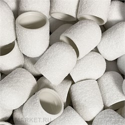 Colorcaps Колпачок для педикюра White 13мм, 80 грит 70220131