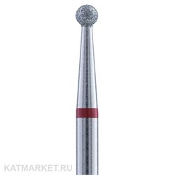 Владмива Фреза алмазная, шар 2,3 мм, красный 806.104.001.514.023 70608123