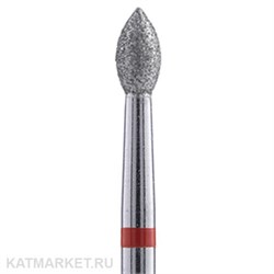 Владмива Фреза алмазная, пламя-пуля 3,1 мм, красная 806.104.257.514.031 70603131