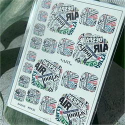 Nartex Слайдер на прозрачной пленке 436 для педикюра 61289907