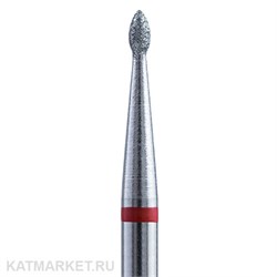 Владмива Фреза алмазная, пламя-пуля 1,2 мм, красная 806.104.257.514.012 70603112