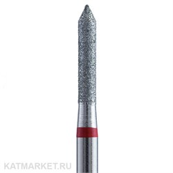 Владмива Фреза алмазная, цилиндр заостренный 1,8 мм, красный 806.104.131.514.018 70615118