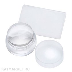 Штамп для стемпинга 3,5см прозрачный 60503002