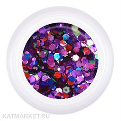 {{photo.Alt || photo.Description || 'PatrisaNail 5г Гель для дизайна Glanz Impuls, лиловый микс'}}