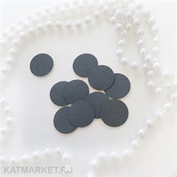 Smart Сменные диски для педикюра 50шт, L 25мм, 80грит, черные 60723508