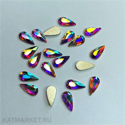 Капля удлиненная голография, 20шт 61303118