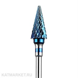 Фреза твердосплавная с напылением, синяя 04 елка 70001604