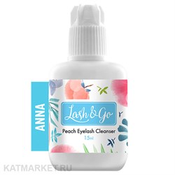 Lash&Go Обезжириватель Anna аромат персика, 15мл 81304012