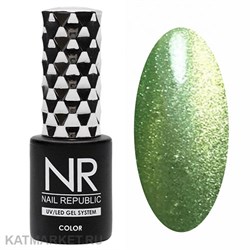 NR 10мл Кошачий Глаз 5D cat 60 Зеленый 11719060