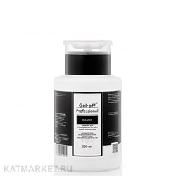 Pride 200мл Средство для обезжиривания ногтей и снятия липкого слоя, Professional помпа 31903041