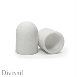 Divinail Колпачок белый на пластиковой основе, 120 грит 10мм 70211213