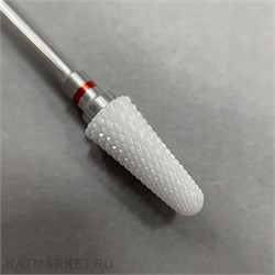 Divinail Керамическая фреза, конус, красная 70000041