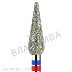 Владмива Фреза алмазная, капля 4 мм, сине-красная 806.104.266.524.040G 70605540