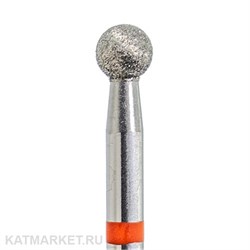 КМИЗ Алмазная фреза 117940 шар 3,5мм красный 856.104.001.031.035 70117135