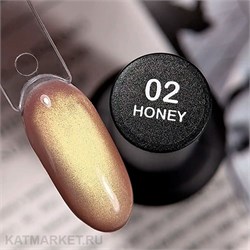 {{photo.Alt || photo.Description || 'Divinail 15мл Honey 02 Гель-лак Кошачий глаз'}}