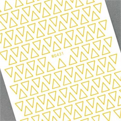 Наклейки PopFinger серия WG 431 фольгированные 61216431