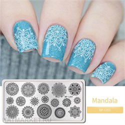 BornPretty Пластина для стемпинга BP-L051 60501451