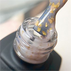 {{photo.Alt || photo.Description || 'PatrisaNail 8мл Potal Nude каучуковая нюдовая база с золотой поталью'}}