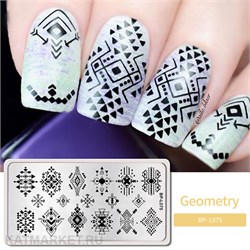 BornPretty Пластина для стемпинга BP-L075 60501475