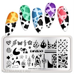 BornPretty Пластина для стемпинга Artist L017 60501037