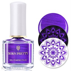 BornPretty 6мл Лак для стемпинга Q02 60505042