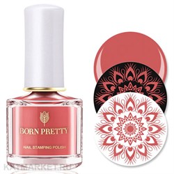 BornPretty 6мл Лак для стемпинга WT05 60505075