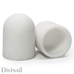 Divinail Колпачок белый на пластиковой основе, 120 грит 16мм 70211413