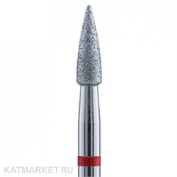 Владмива Фреза алмазная, пламя-игла 2,5 мм, красная 806.104.249.514.025 70602125