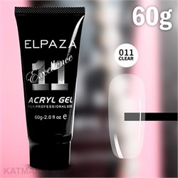 Elpaza 60мл Акригель Excellence 11 прозрачный 11216311