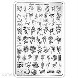 {{photo.Alt || photo.Description || 'Малина Пластина для стемпинга 8 "Нежность" (+ демолист)'}}