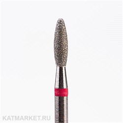 Система Фреза алмазная 856.104.263.080.023 (арт.71003523) Пламя тупое красное 2,3мм 71003523